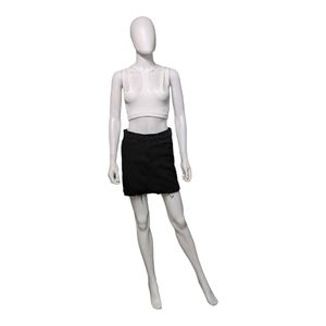Flying Monkey Black Label High Rise Denim Mini Black 26